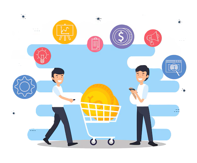 E-commerce Illustration | Credencer Technologies